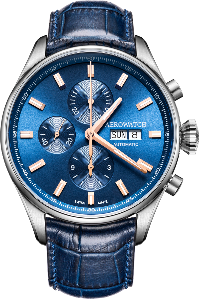 Aerowatch Les Grandes Classiques Day-Date Chronograph
