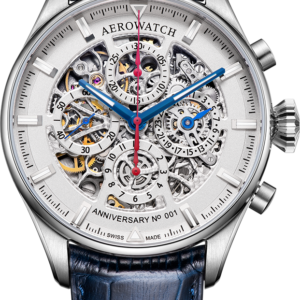 Aerowatch Les Grandes Classiques Anniversary Automatic Skeleton Chronograph