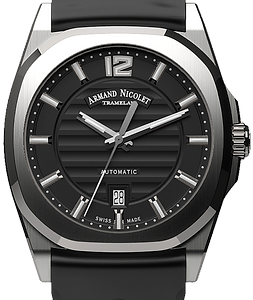 Armand Nicolet J09 Ref. A660AAA-NR-GG4710N Swiss Automatic Watch – 41 mm