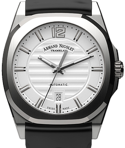 Armand Nicolet J09 Ref. A660AAA-AG-GG4710N Swiss Automatic Watch – 41 mm