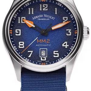 Armand Nicolet Pilot Ref. A740P-BN-BN22481AAUU Swiss Automatic Pilot's Watch – 41 mm