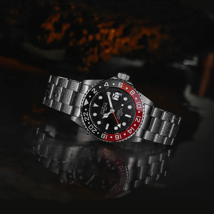 DAVOSA TERNOS PROFESSIONAL GMT REF. 161.571.90 – SWISS AUTOMATIC GMT DIVE WATCH 200M - Image 4