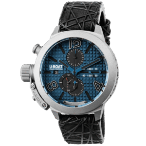U-Boat Classico 45 Titanium Tungsten Chronograph Blu Ref. 3003 – Swiss Automatic 45mm