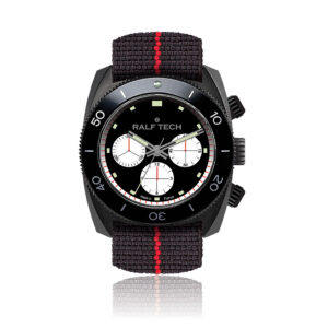 Ralf Tech Wrv Black Barracuda reverse Panda  Automatic Chronograph