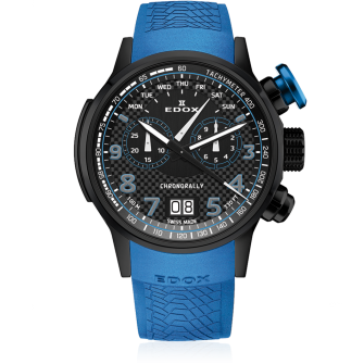 Edox Chronorally Quartz Chronograph