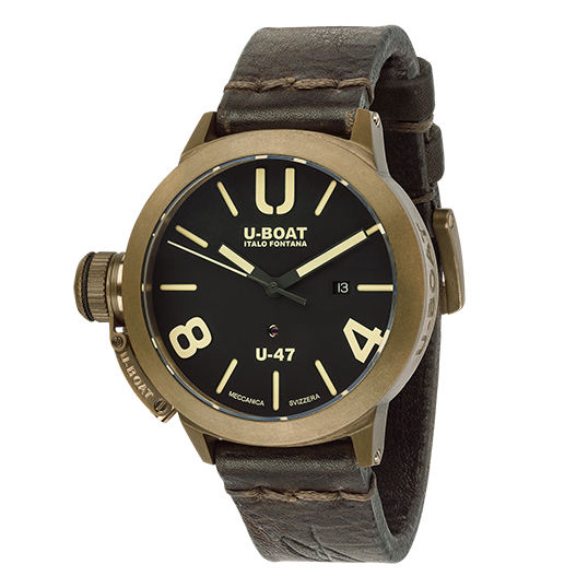 U-Boat Classico U-47 Bronze 47MM – Italian Military Style Swiss Watch
