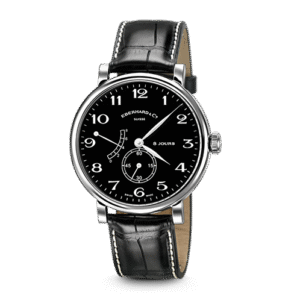 Eberhard & Co 8 Jours Grande taille hand wound watch
