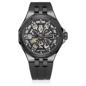 Edox Delfin The Original Mecano Skeleton Automatic Watch