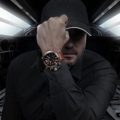 CAPSULE 50MM TITANIUM BK BE Ref: 8805 Limited edition of only 90 pieces, - Image 4