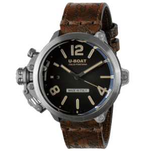 U-Boat Capsule 45mm SS BK BE 8807 – Black Stainless Steel Watch