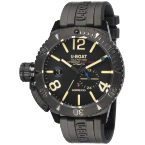 U-Boat Sommerso 46MM DLC Bracelet Ref. 9015/MT Swiss Automatic Watch
