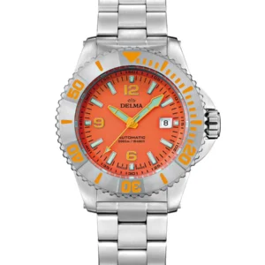 Delma Blue Shark Iv Automatic 5000 M. Diver Watch