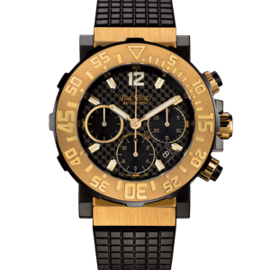Paul Picot C-Type 18 Kt Gold/Steel Automatic Chronograph