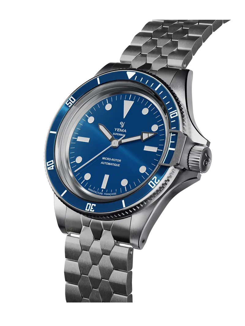 Yema Superman Slim CMM.20 Micro-rotor automatic watch