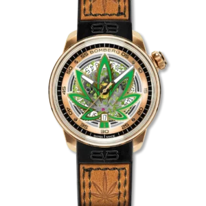 Bomberg BB-01 Cbd golden automatic watch
