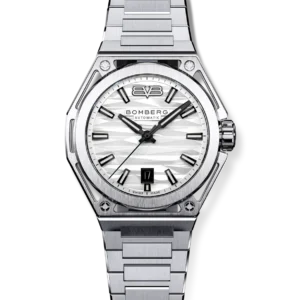 Bomberg Edge White automatic watch