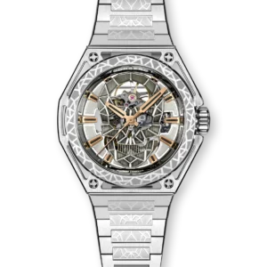 Bomberg Edge Abyss automatic skeleton Skull watch
