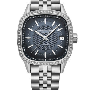 Raymond Weil Freelancer Ladies Automatic Blue Dial Bracelet Watch, 34.5 x 34.5 mm
