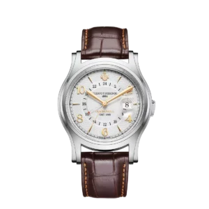 Cuervo y Sobrinos Churchill GMT automatic watch