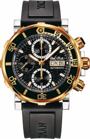 Paul Picot Yachtman Iii Pink Gold Steel Automatic Chronograph - Image 2
