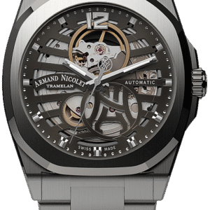 Armand Nicolet J09 Half Skeleton Automatic Watch