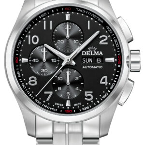 Delma Klondike Classic Racing Automatic Chronograph