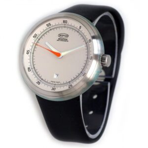 Ikepod Megapode Date Chronometer Steel NOS – Rare Pre-2000 Marc Newson Icon