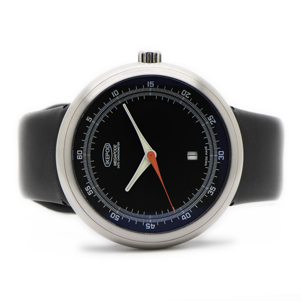 Ikepod Megapode Date Chronometer Steel NOS – Rare Pre-2000 Marc Newson Icon
