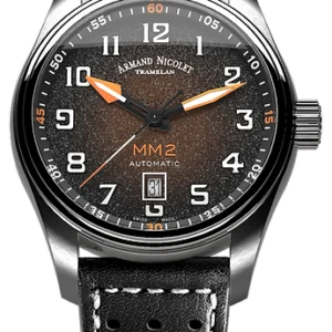 Armand Nicolet Mm2 Pilot 43 Mm Automatic Watch