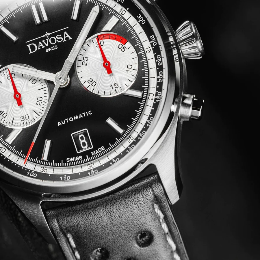 DAVOSA NEWTON PILOT RALLY CHRONOGRAPH LIMITED EDITION AUTOMATIC – REF. 161.536.55 - Image 2