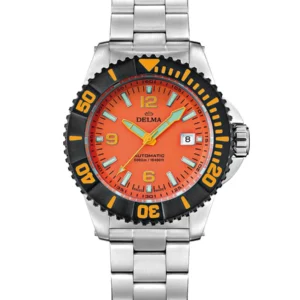 Delma Blue Shark Iv 5000 M. Automatic Diving Watch
