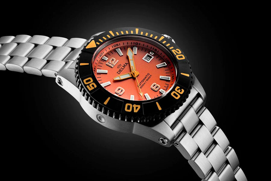 Delma Blue Shark Iv 5000 M. Automatic Diving Watch - Image 3
