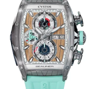 CVSTOS SEALINER CHRONOGRAPH STEEL / NAVY BLUE