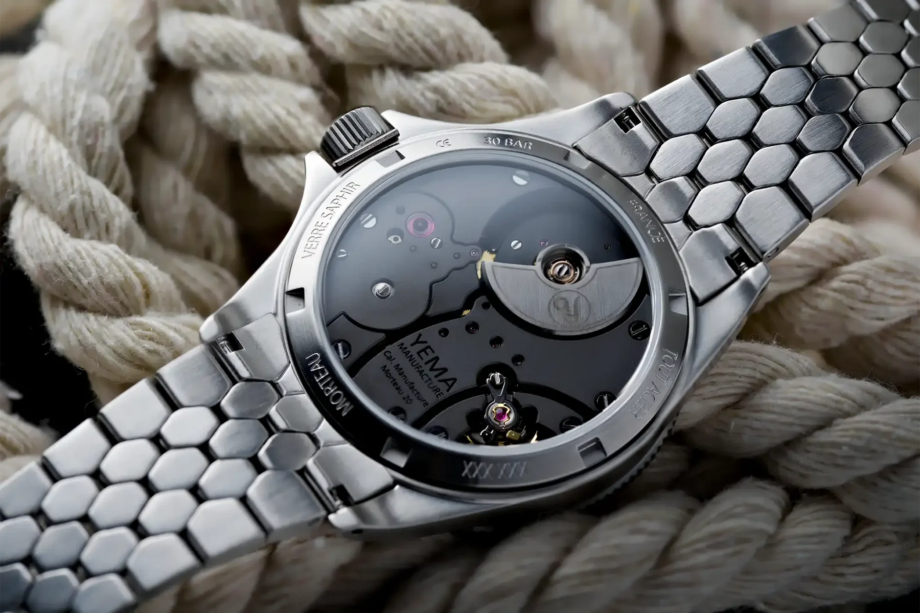 Yema Superman Slim CMM.20 Micro-rotor automatic watch - Image 2