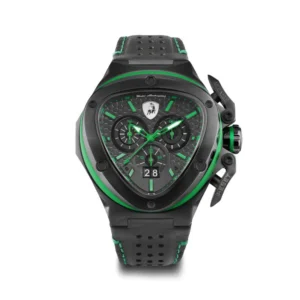 Tonino Lamborghini Spyder X Quartz Green 53 Mm, Chronograph