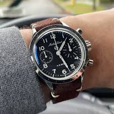 Mathey-Tissot Type XX Homage automatic 38,5 mm chronograph - Image 2