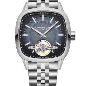 Raymond Weil Freelancer Calibre RW1212 Men?s Automatic Blue Steel Watch, 40 x 40 mm