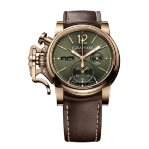 Graham CHRONOFIGHTER VINTAGE BRONZE & GREEN chronograph