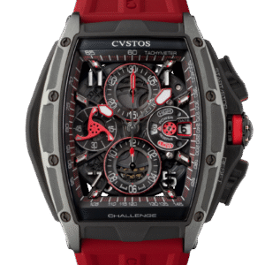 Cvstos Chrono Grey Brancard Black Titanium / Black & Red