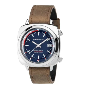 Briston CLUBMASTER DIVER - AUTOMATIC - STEEL - NAVY BLUE