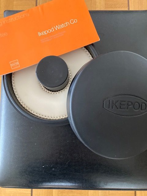 Ikepod Megapode Date Chronometer Steel NOS – Rare Pre-2000 Marc Newson Icon - Image 4