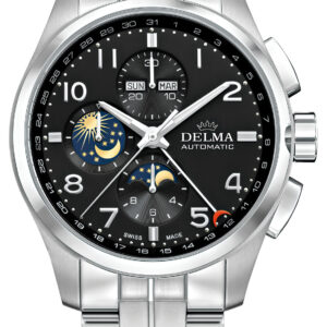 Delma Klondike Moonphase Racing Automatic Chronograph