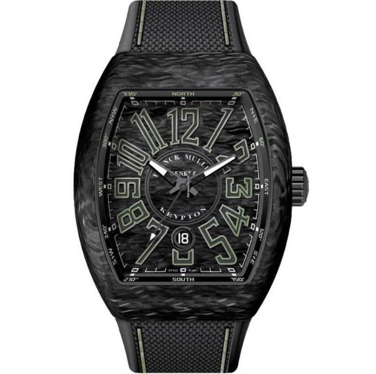 FRANCK MULLER VANGUARD CARBON KRYPTON BATMAN'S WATCH - V45 SC DT KRYPTON CARBON NR