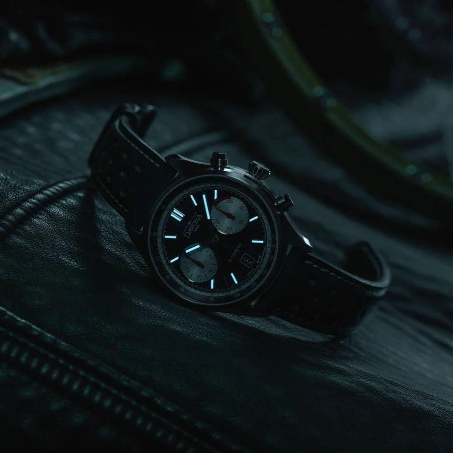 DAVOSA NEWTON PILOT RALLY CHRONOGRAPH LIMITED EDITION AUTOMATIC – REF. 161.536.55 - Image 5