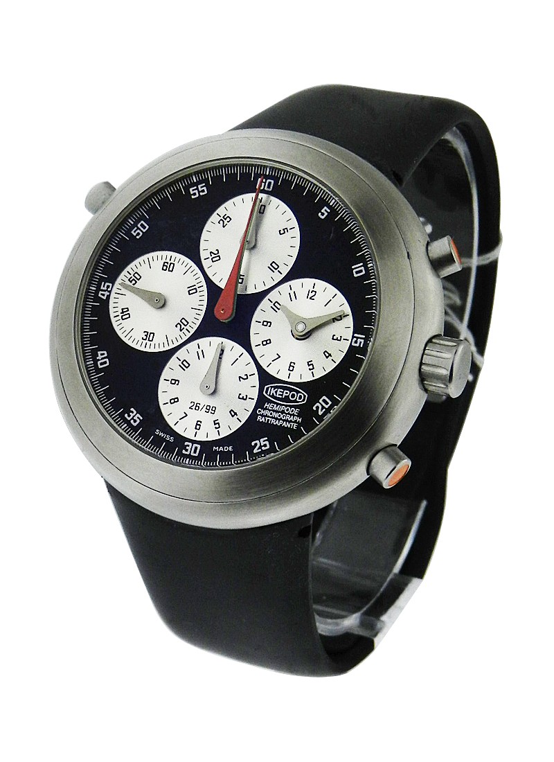 Ikepod Megapode Split Second Chronograph Automatic – Rare New Old Stock | Marc Newson Design Icon - Image 2
