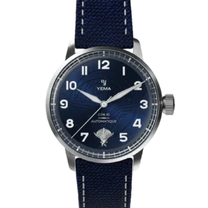 YEMA Flygraf CPA10 Titanium Military Pilot Watch – French Air Force Adventure Spirit