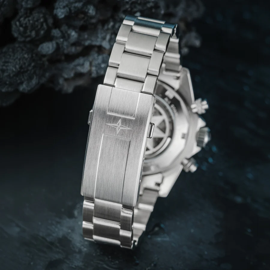Davosa Ternos Professional Chronograph 161.543.50 Swiss Automatic Dive Chronograph 42mm 200M - Image 6