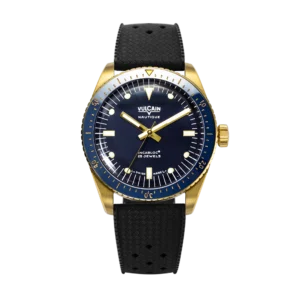 Vulcain Skindiver Nautique Gold Blue – Swiss Made Automatic Dive Watch with ETA 2824
