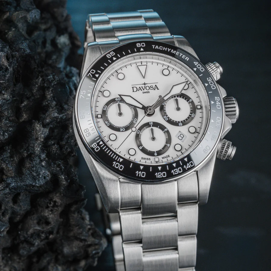 Davosa Ternos Professional Chronograph 161.543.50 Swiss Automatic Dive Chronograph 42mm 200M - Image 3
