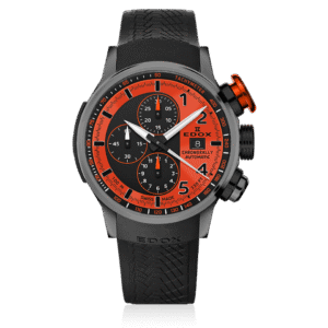 Edox Chronorally Automatic 45mm – Swiss Racing Chronograph Ref. 01129-TNGOCA-ONB